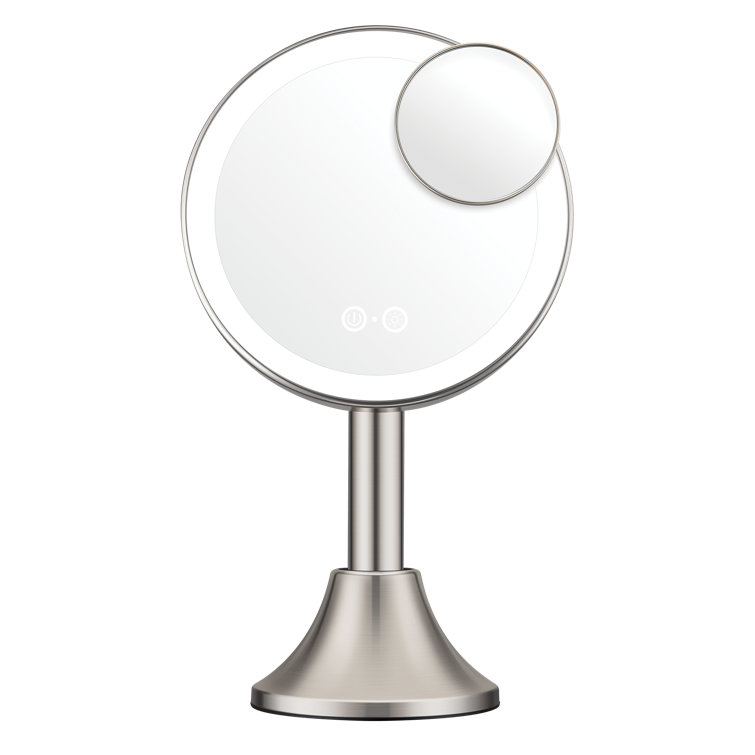 Conair Round LED Floor Mirror Wayfair